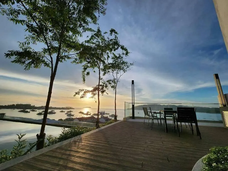 Apartment Bc@The Shore Kk City View亚比城市景观 Kota Kinabalu